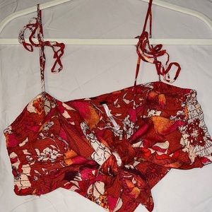 Free people tie top